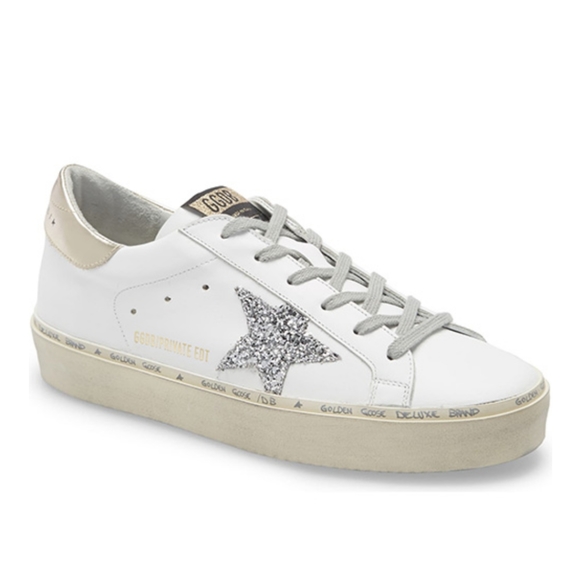 Golden Goose Shoes - GOLDEN GOOSE HI STAR PLATFORM SNEAKER
